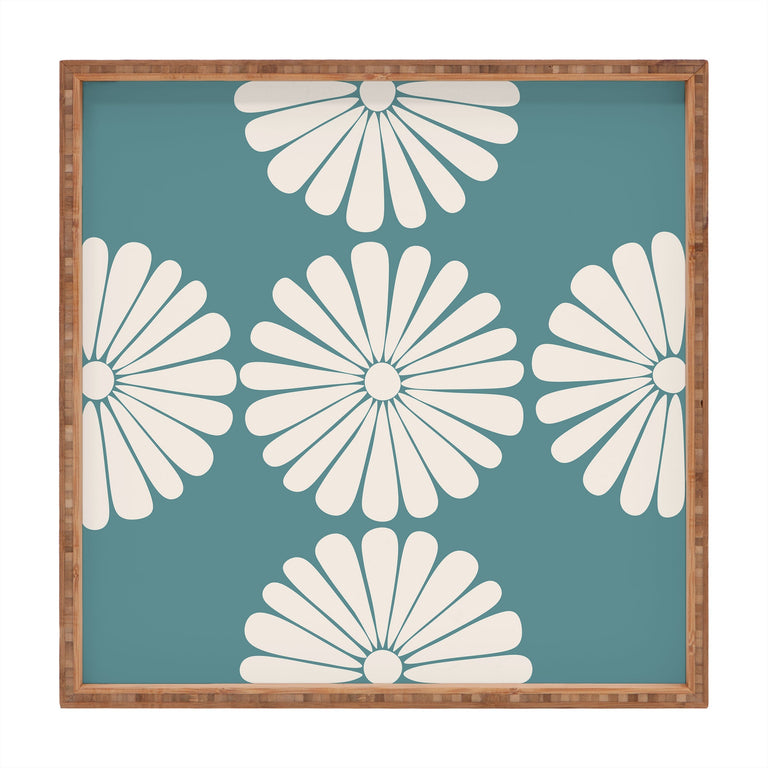 RETRO DAISY XXIII SQUARE TRAY