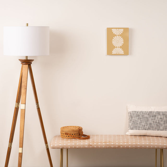 Retro Daisy XXIV Art Canvas