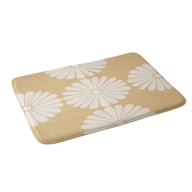 COLOUR POEMS RETRO DAISY XXIV MEMORY FOAM BATH MAT