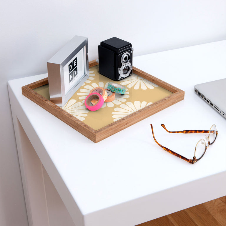 RETRO DAISY XXIV SQUARE TRAY