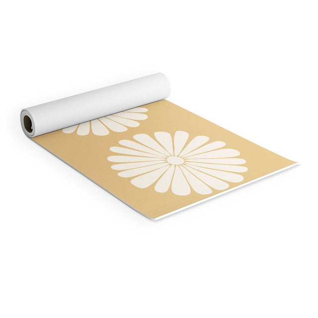 Retro Daisy XXIV Yoga Mat