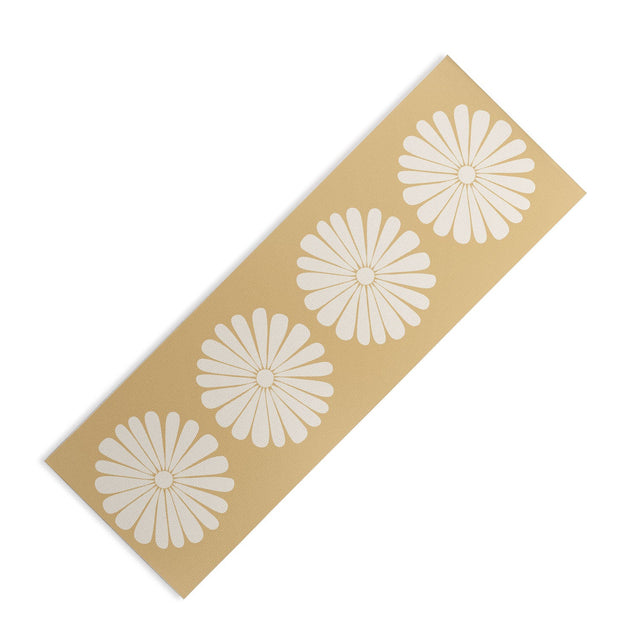 Retro Daisy XXIV Yoga Mat