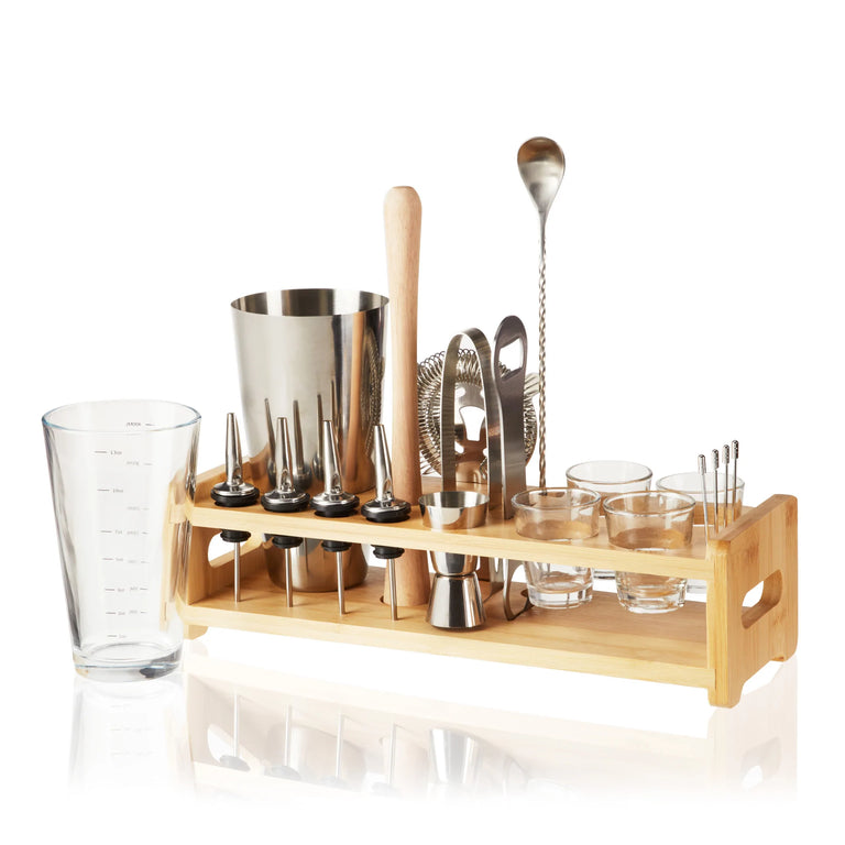 20 PIECE BARWARE SET
