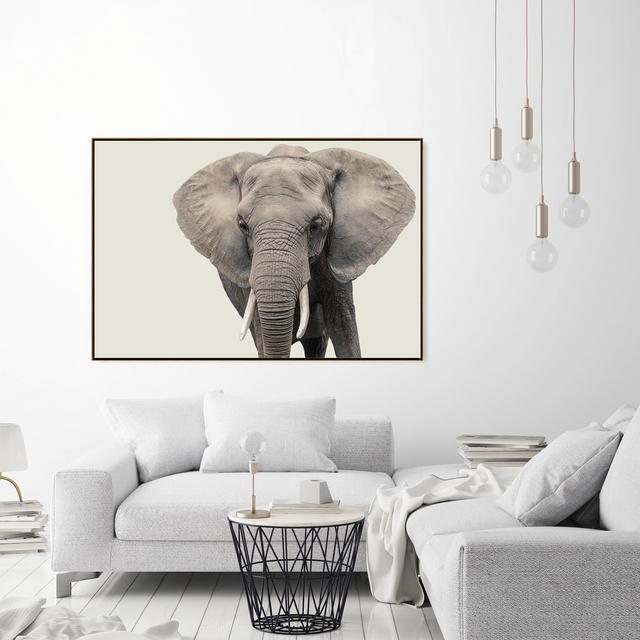 Elephant III by Adam Mowery (Canvas Wall Art)