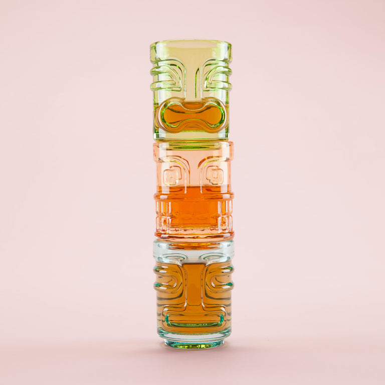 TIKI TRIO SHOT GLASSES, SET OF 3