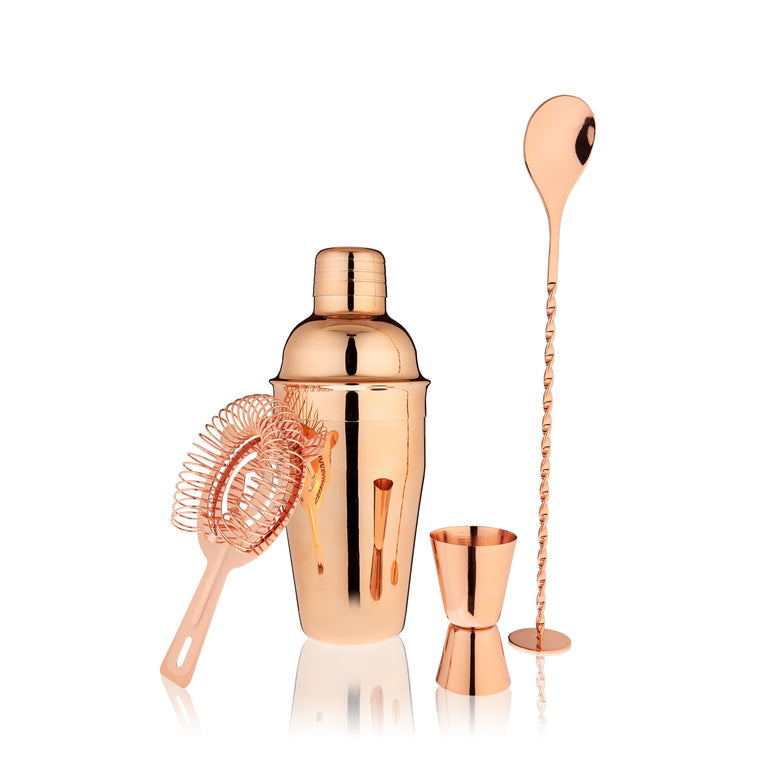 COPPER BARWARE SET