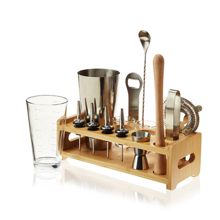 14 PIECE BARWARE SET