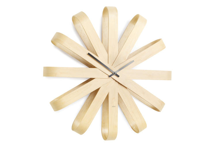 RIBBON WALL CLOCK