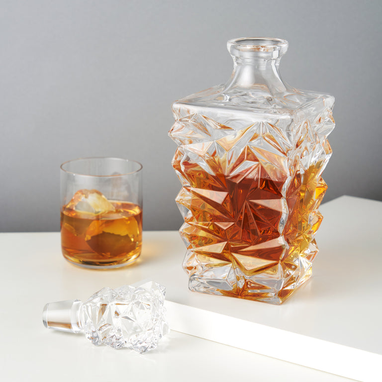 PRISM WHISKEY DECANTER
