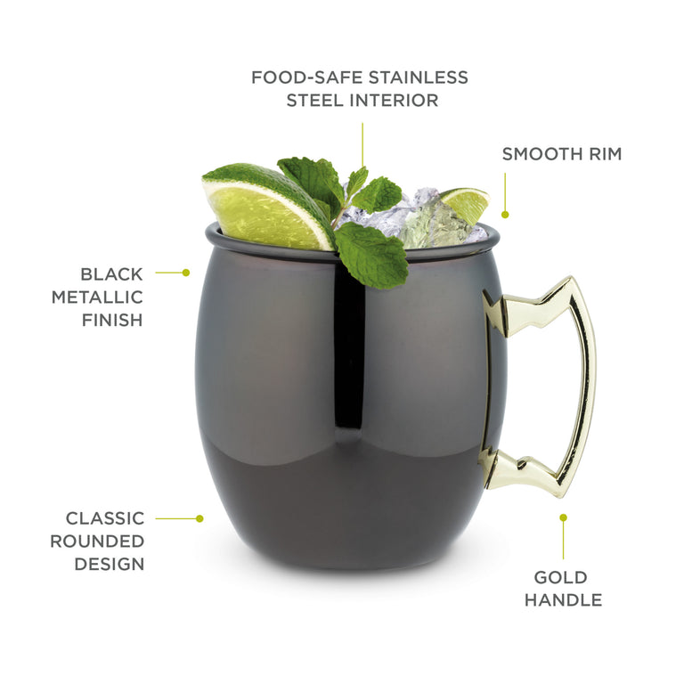 MOSCOW MULE: COPPER COCKTAIL MUG, 2 PACK,