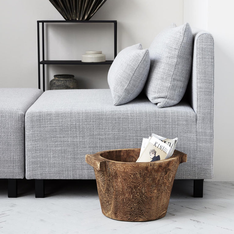 CRAFT WOOD BUCKET | CONTAINER