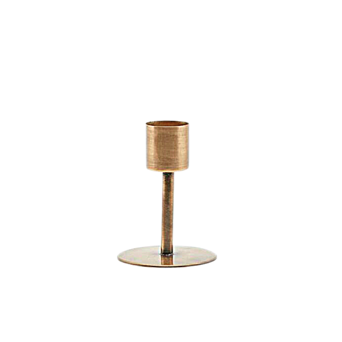 ANIT BRASS TAPER CANDLE HOLDER | OBJECTS | STAG & MANOR