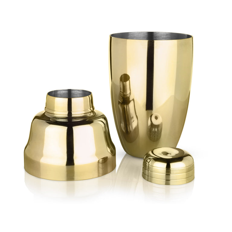 GOLD HEAVYWEIGHT COCKTAIL SHAKER