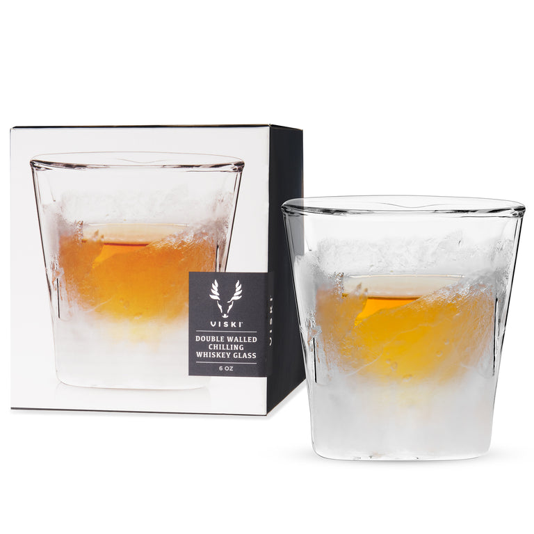 GLACIER DOUBLE-WALLED CHILLING WHISKEY GLASS