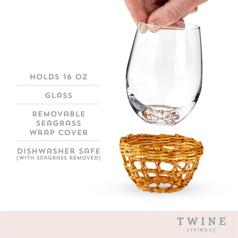 ISLAND STEMLESS WINE GLASS SET