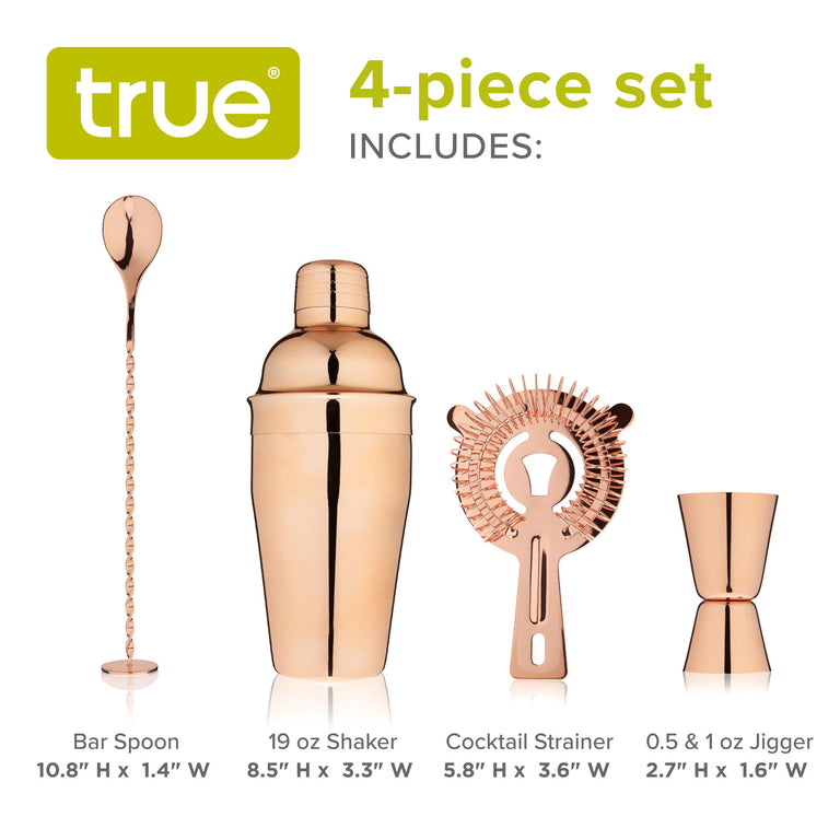 COPPER BARWARE SET