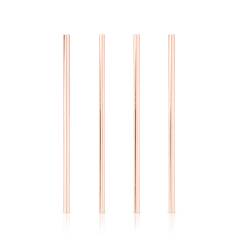 WIDE COPPER COCKTAIL STRAWS