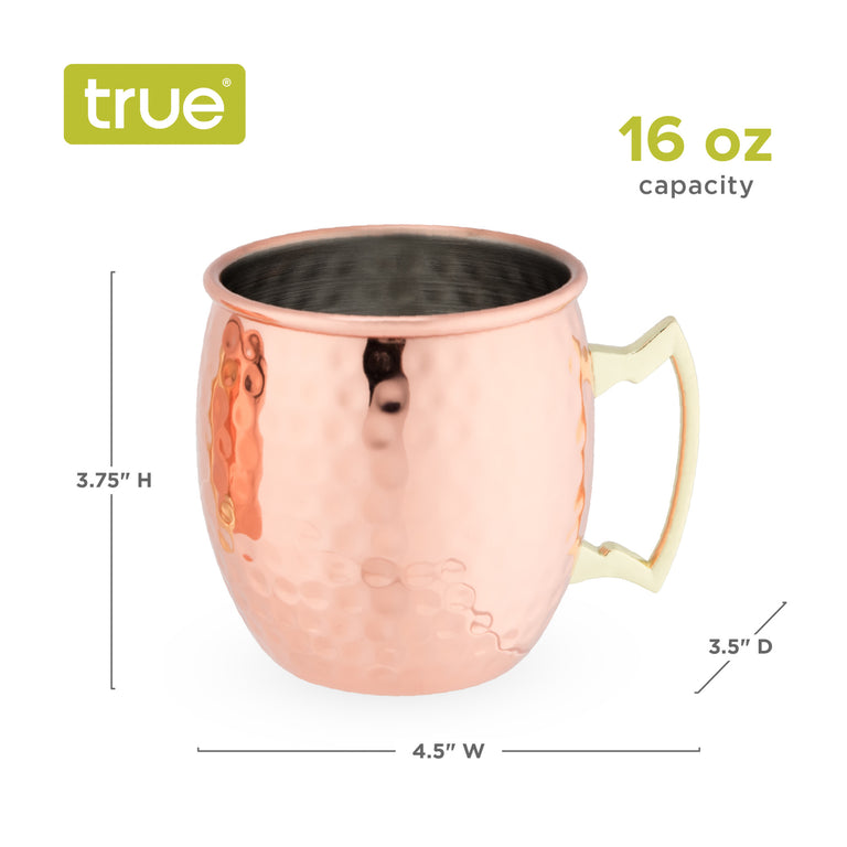 MOSCOW MULE: COPPER COCKTAIL MUG, 2 PACK,