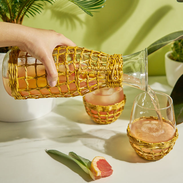 ISLAND STEMLESS WINE GLASS SET