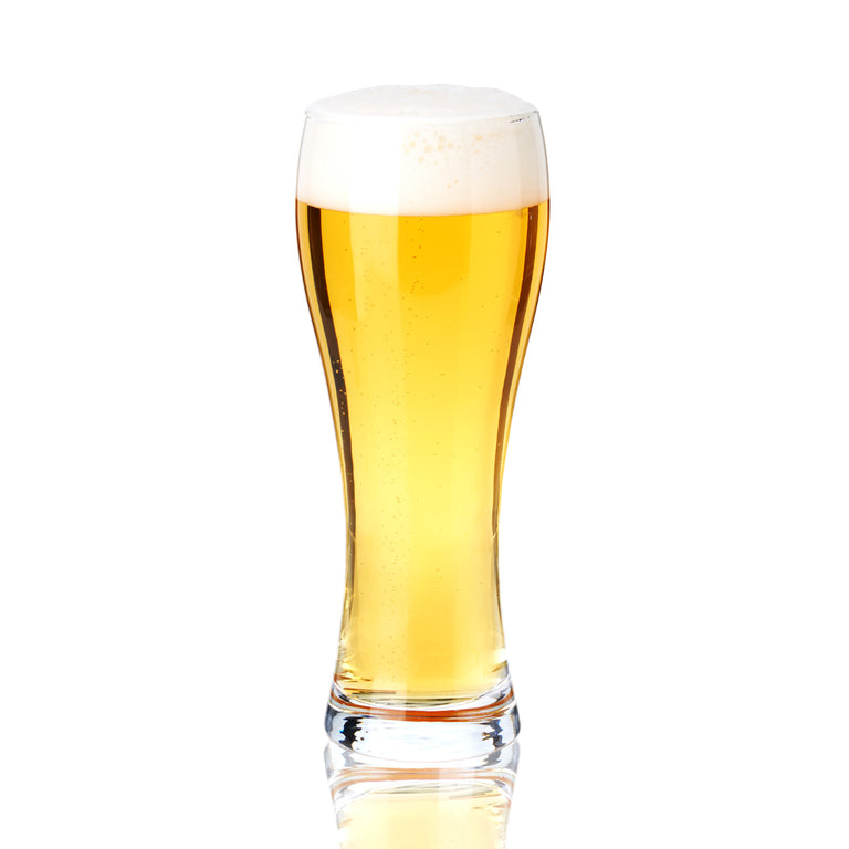 WHEAT BEER GLASSES, SET OF 4
