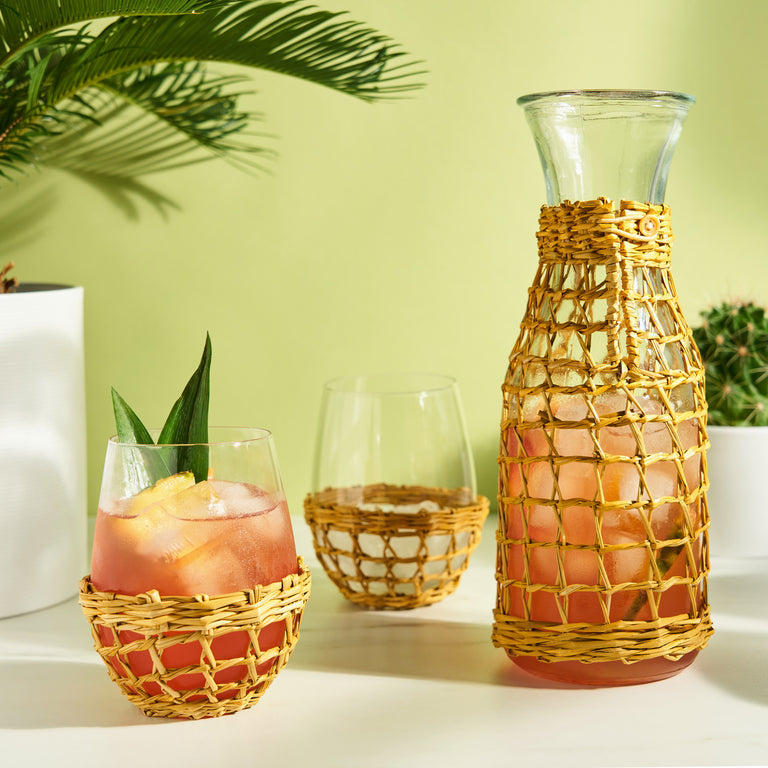ISLAND STEMLESS WINE GLASS SET