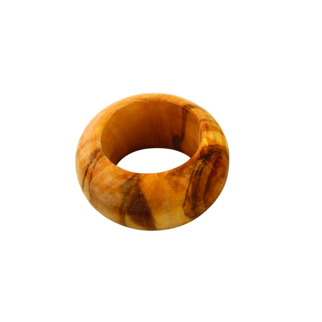 OLIVE WOOD NAPKIN RINGS | ENTERTAINING