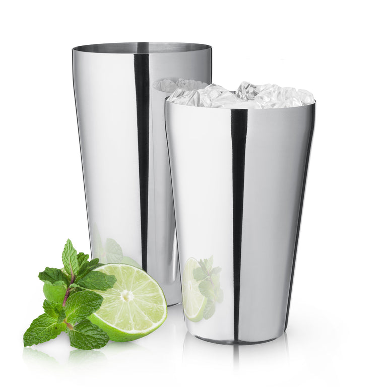 ADVANCE: STAINLESS STEEL BOSTON SHAKER TINS