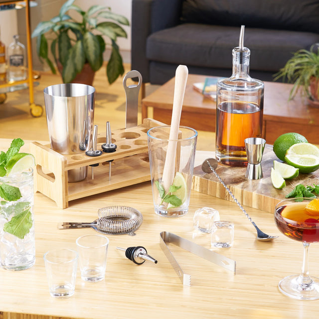14 PIECE BARWARE SET