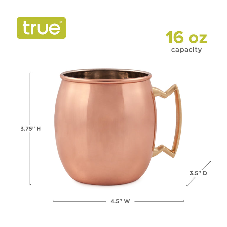 MOSCOW MULE: COPPER COCKTAIL MUG, 2 PACK,