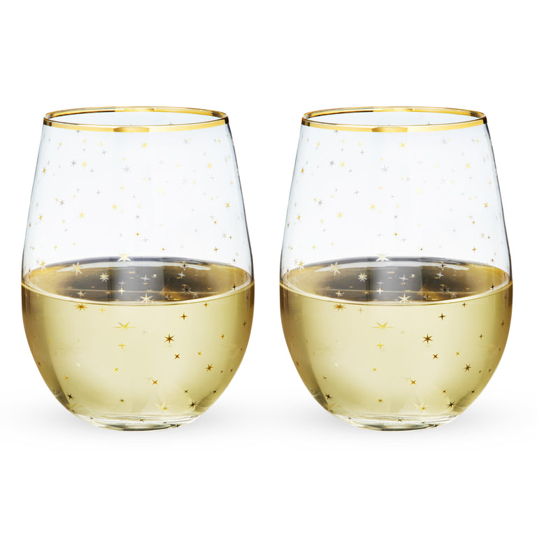 STARLIGHT STEMLESS WINE GLASS SET