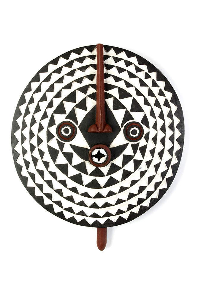 GHANIAN SUN MASKS (GHANA) | WALL DECOR