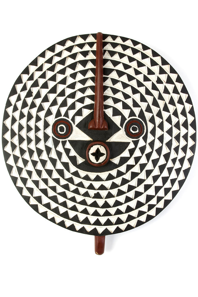 GHANIAN SUN MASKS (GHANA) | WALL DECOR