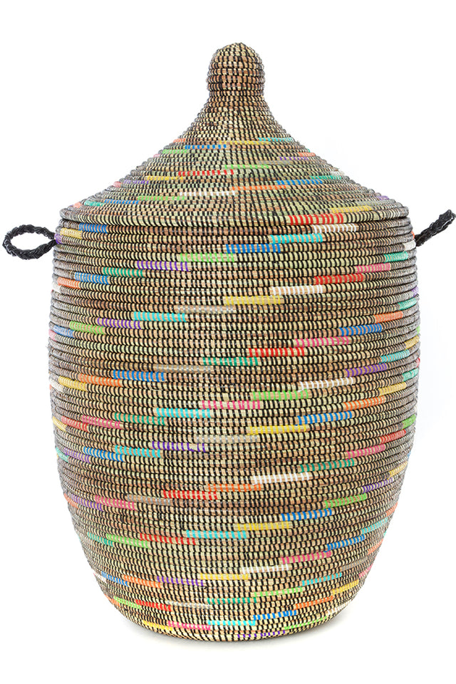 SABLE RAINBOW SWIRL BASKETS 26" (SENEGAL)