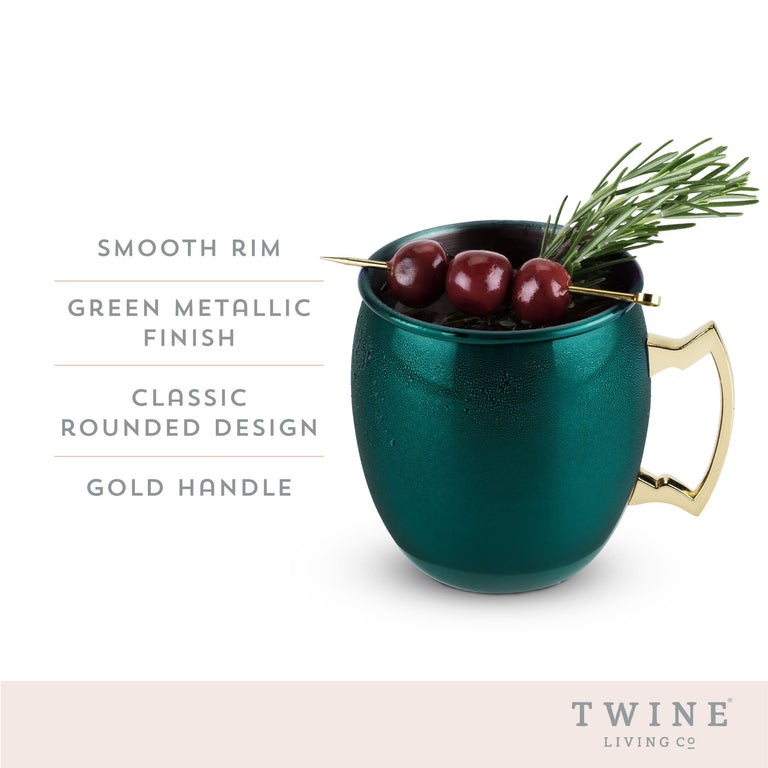 MOSCOW MULE: COPPER COCKTAIL MUG, 2 PACK,