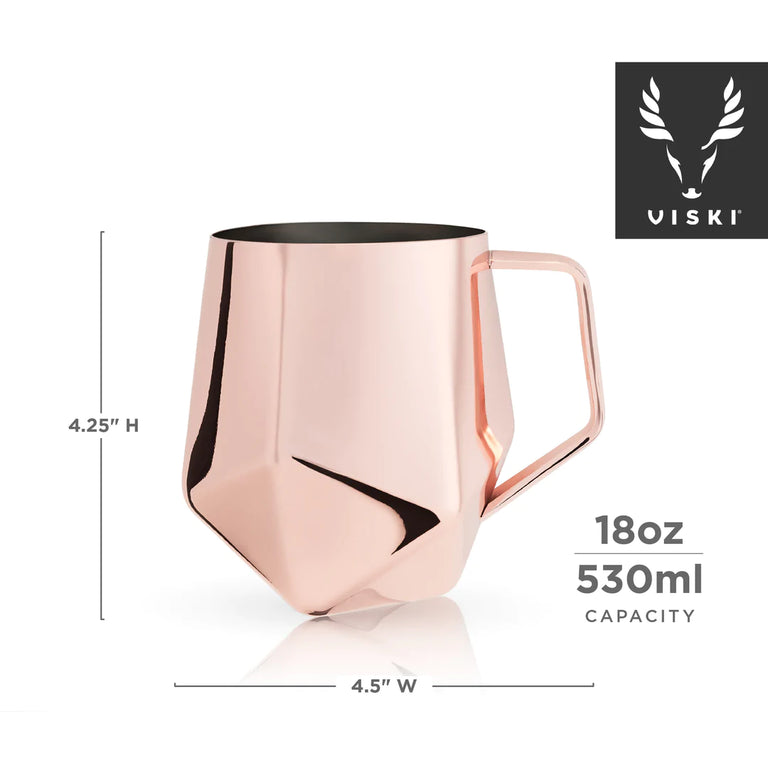 FACETED MOSCOW MULE MUG | COCKTAIL