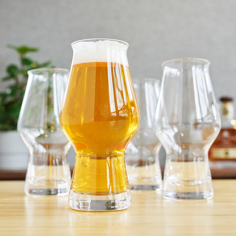 IPA BEER GLASSES, SET OF 4