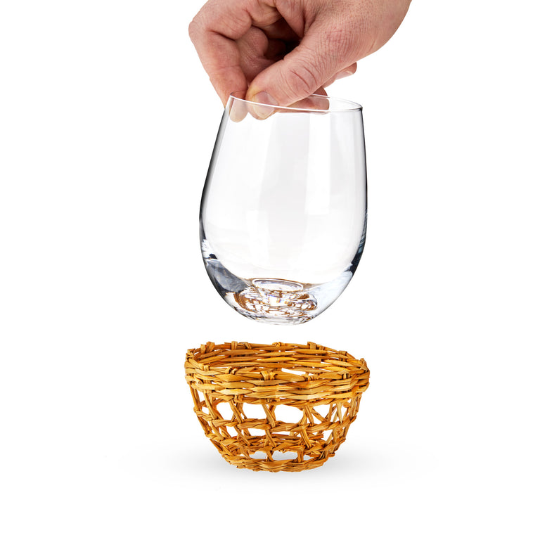 ISLAND STEMLESS WINE GLASS SET