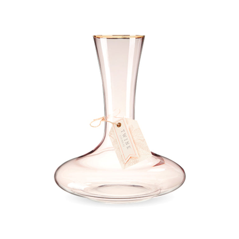 ROSE CRYSTAL DECANTER