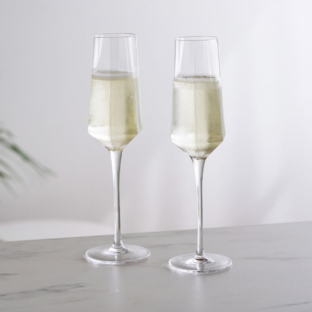 SENECA STEMMED CHAMPAGNE FLUTE