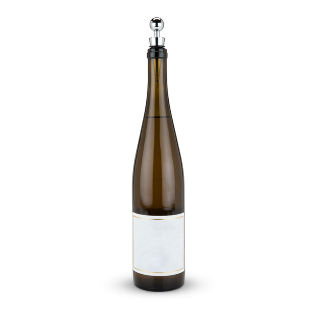 SPHERE: CHROME BOTTLE STOPPER