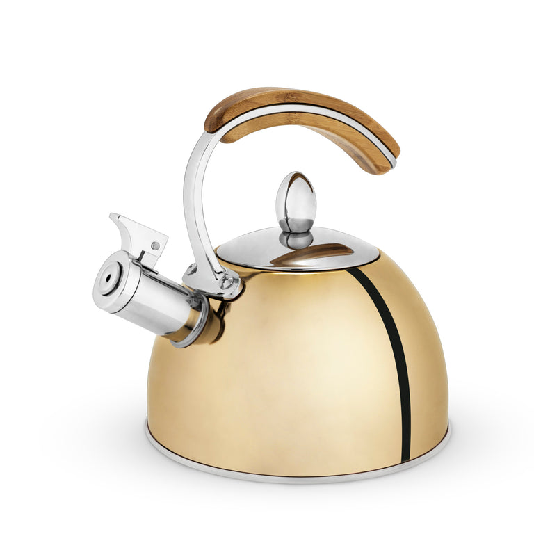 PRESLEY GOLD TEA KETTLE