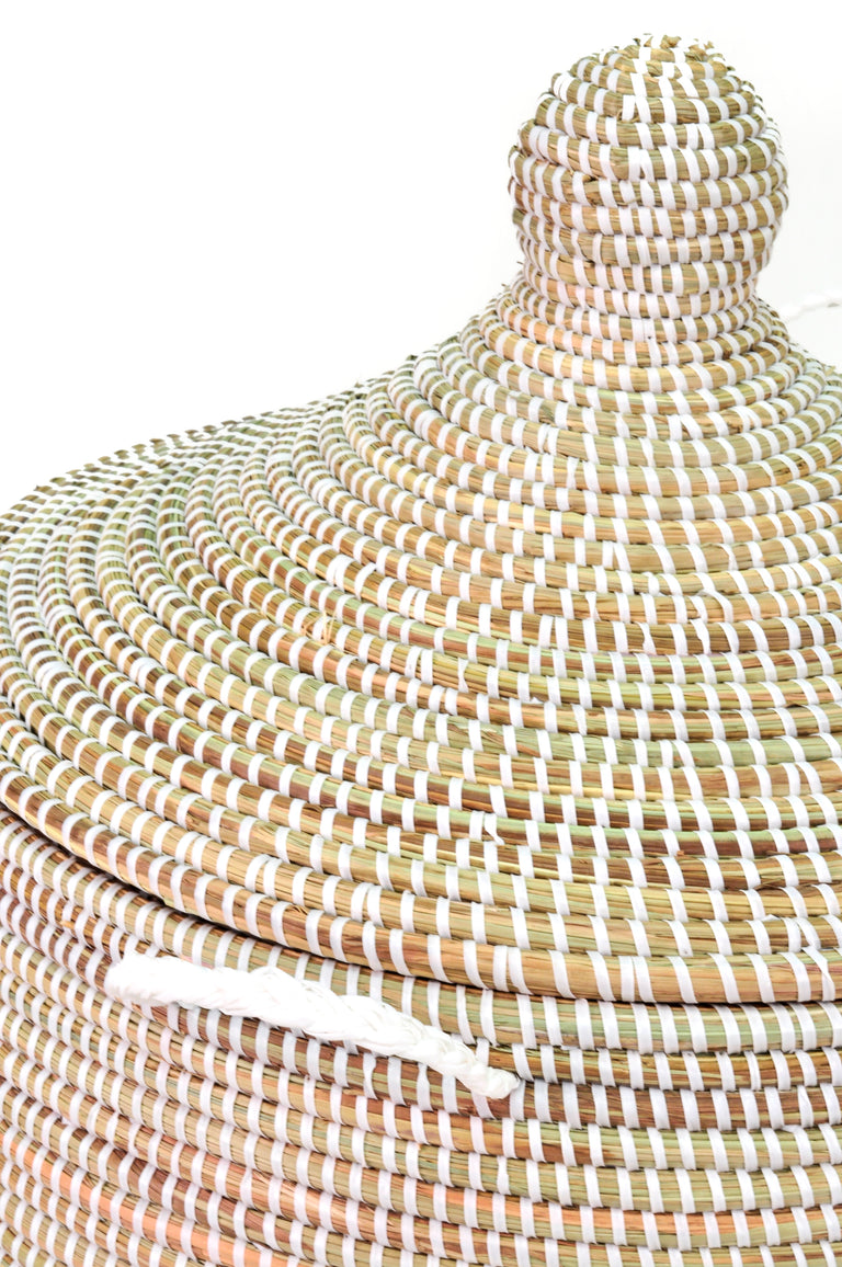 WHITE CATHEDRAL BASKETS  (SENEGAL)