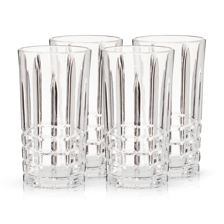 HIGHLAND HIGHBALL TUMBLERS SET OF 4