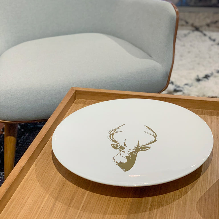 STAG GOLD PLATTER, 16" LARGE | ENTERTAINING | STAG & MANOR