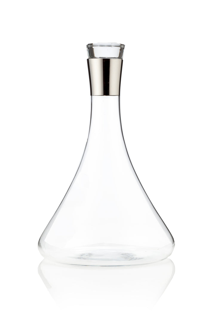 CHROME DECANTER