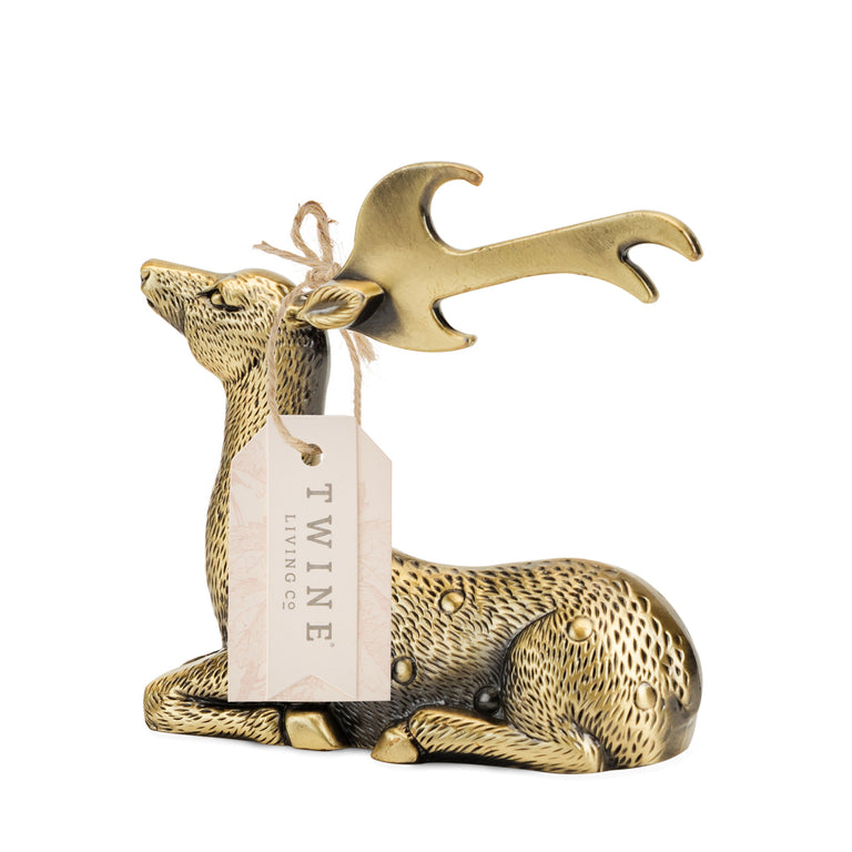 GILDED DEER BOTTLE OPENER