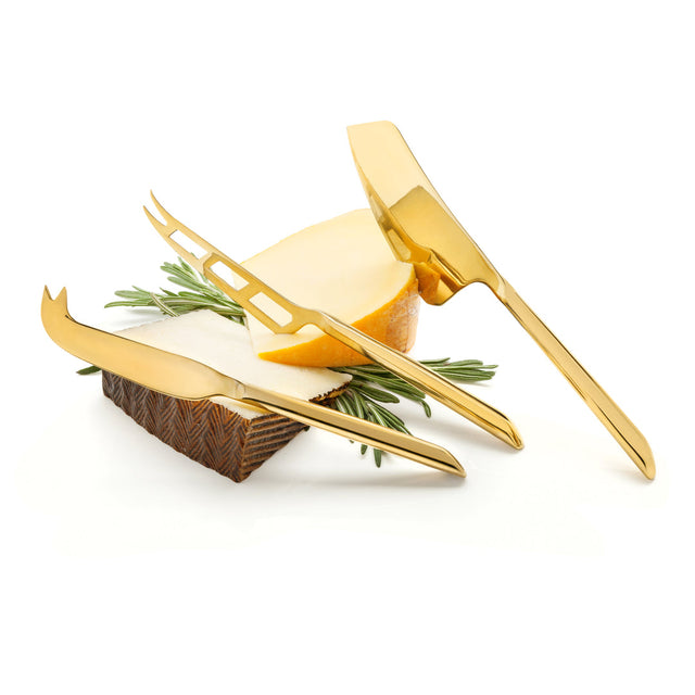 GOLD CHEESE KNIVES