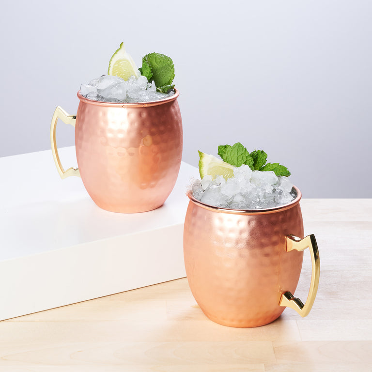 MOSCOW MULE: COPPER COCKTAIL MUG, 2 PACK,