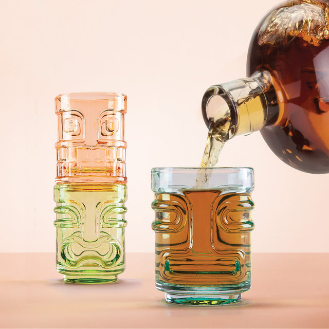 TIKI TRIO SHOT GLASSES, SET OF 3