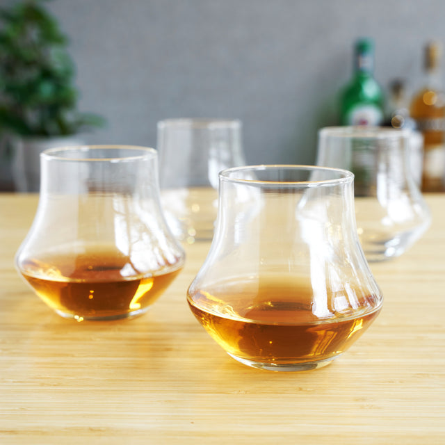 WHISKEY GLASSES, SET OF 4